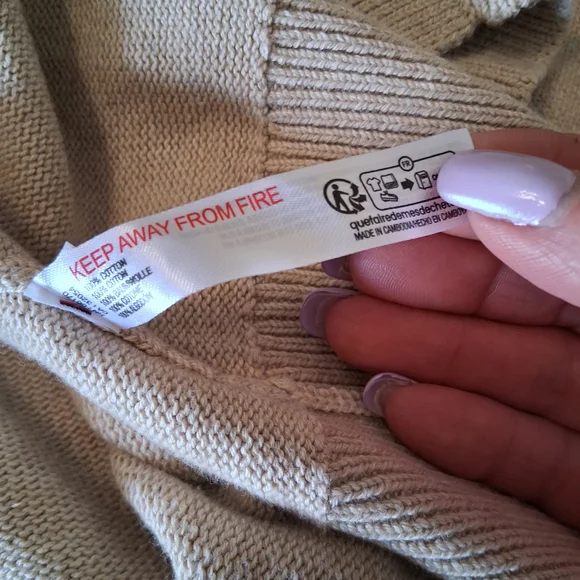 Free People Solar Sweater Set In "Sand Dollar" Beach Lounge Cardigan Pants XL FP - Picture 9 of 14